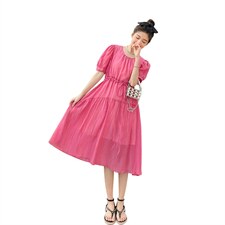 现货法式甜美减龄仙女裙251-25111-P105-K158，女装连衣裙，浙宝189