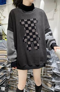 高货烫钻加绒卫衣巨爆,女装卫衣/绒衫,雪儿伊秀