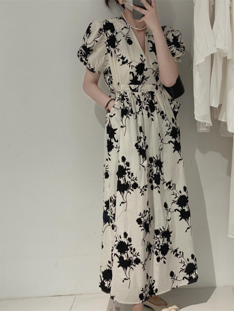 质大花长裙，其它，驿谷