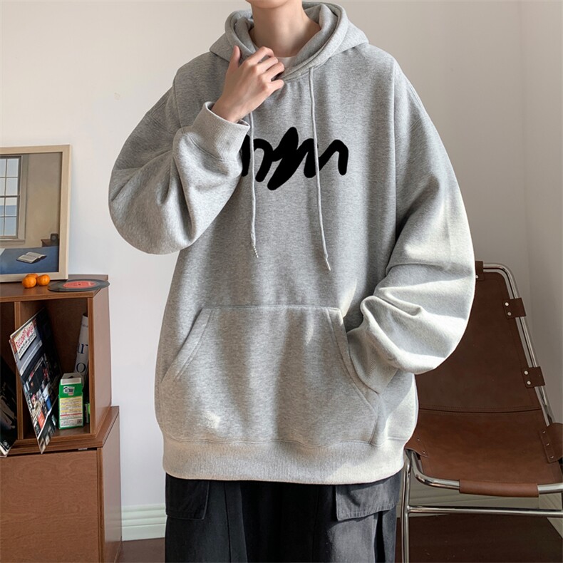 ！连帽圆领卫衣男装港风帽衫男LM127-P35,男装卫衣,电商B367