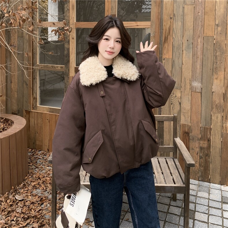 冬装新款羊毛领新标90绒羽绒服（大货已出）,女装羽绒服,2C222
