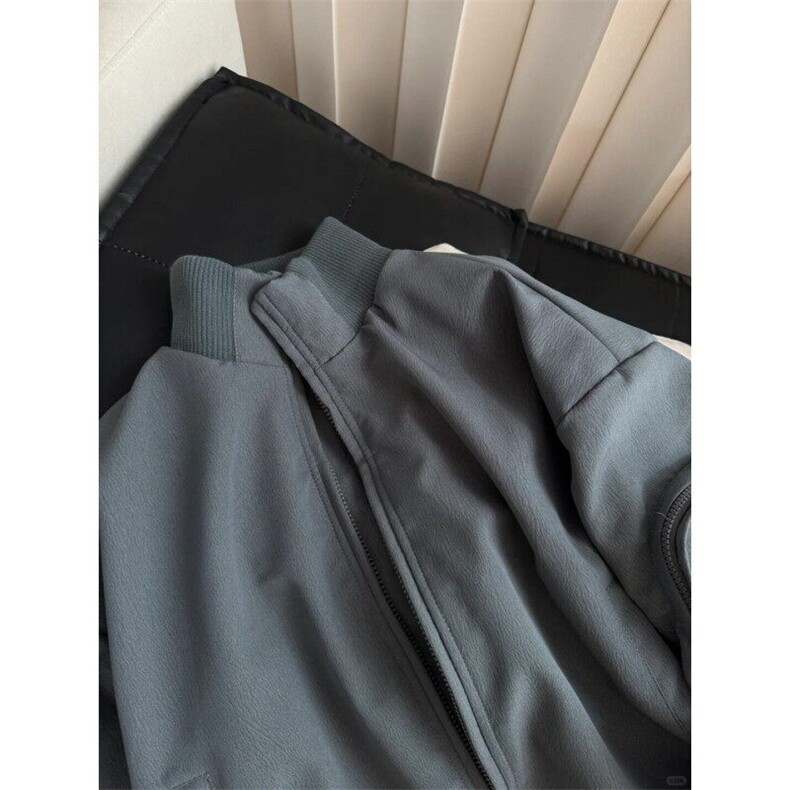 JK217LL-特P70cleanfit飞行员夹克外套男春秋款美式廓形棒球服,男装夹克,星座1007（原301D）