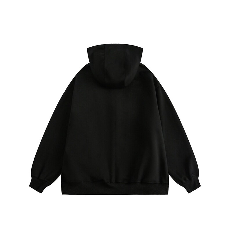 2025秋绣花连帽开衫卫衣380g--1389,男装卫衣,电商S012（CATTEE）