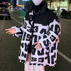 2024冬季新款保暖棉衣青少年宽松加厚大码棉服外套男33351P105，男装棉衣，电商A086