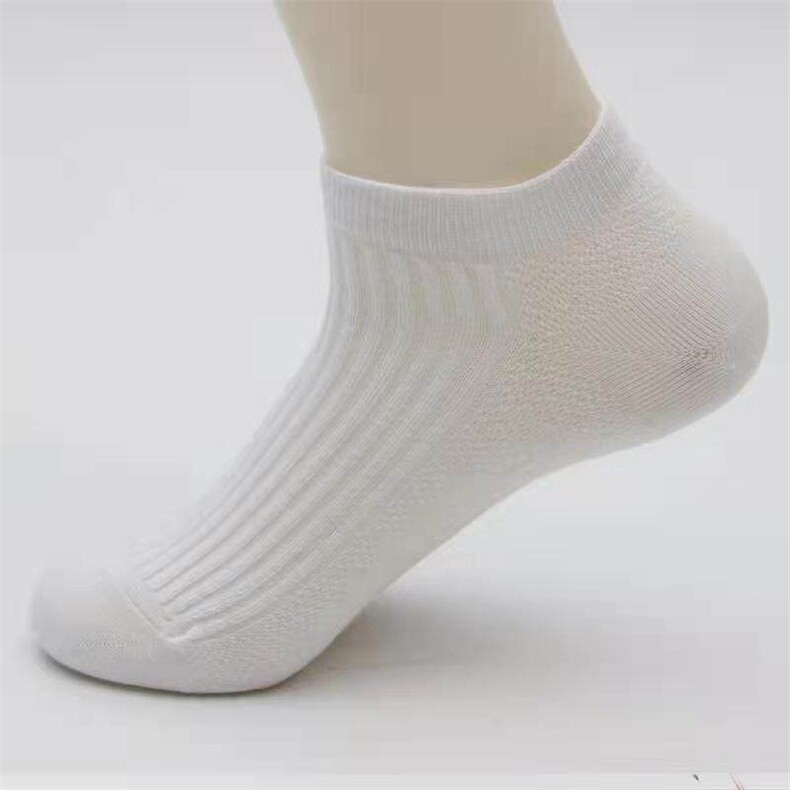 春夏秋百搭男士纯色品质船袜低帮纯棉袜运动男女商务短袜DW05/4双,饰品袜子,星座224-1