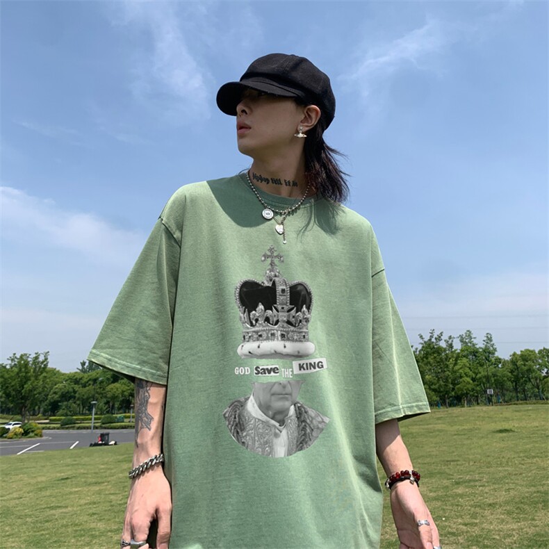 人像创意印花水洗做旧夏季无袖背心/马甲/坎肩XZ514-2-1316-P38，男装背心/马甲，星座514-2(原B239)