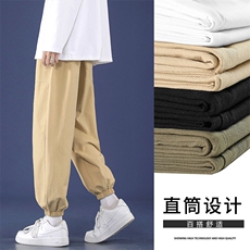 2023秋冬上新休闲百搭舒适卫裤K629特批35-加绒特批45，男装休闲裤，星座718-1