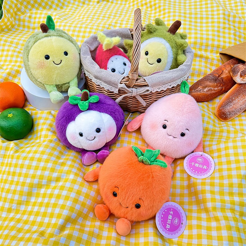 乐贝儿——水果豆袋桌伴玩偶，乐贝儿网供