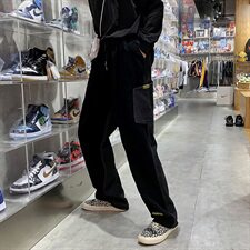 【】A003-HZ7203-P60拼接时尚男士牛仔长裤港风，男装休闲裤，电商A003