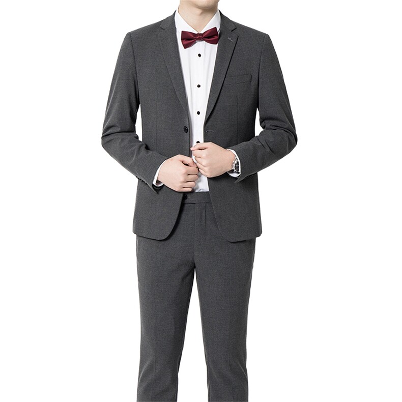 ASD8980春季新款男士西服礼服西装修身商务休闲男装西服套装,男装西服套装,电商B360