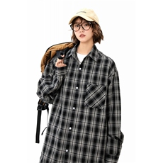 美式长袖衬衫男女夏季宽松多巴胺情侣防晒衬衣百搭休闲外套931P50，男装防晒衣，星座710