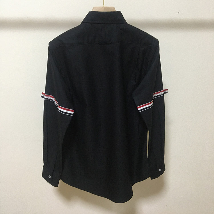 潮双袖标衬衫男女设计感小众高版本春夏学院风宽松外套LSS02P42,男装衬衫,星座1013-5