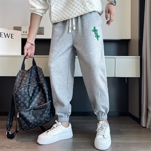 2022品质货新款 男士300克复合面全棉束脚宽松卫裤 B226-602-P55图片