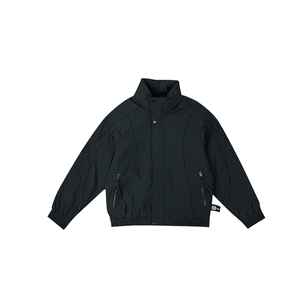 AY130/P178控238冬季社会小伙保暖立领百搭韩系羽绒棉服男深棕首图片