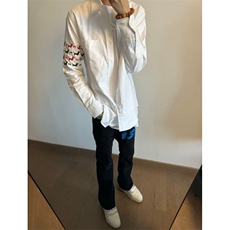 26春美潮正肩长袖衬衫W1990/特P42，男装衬衫，电商B350