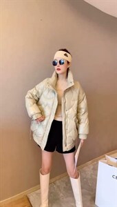 中长款羽绒服图片