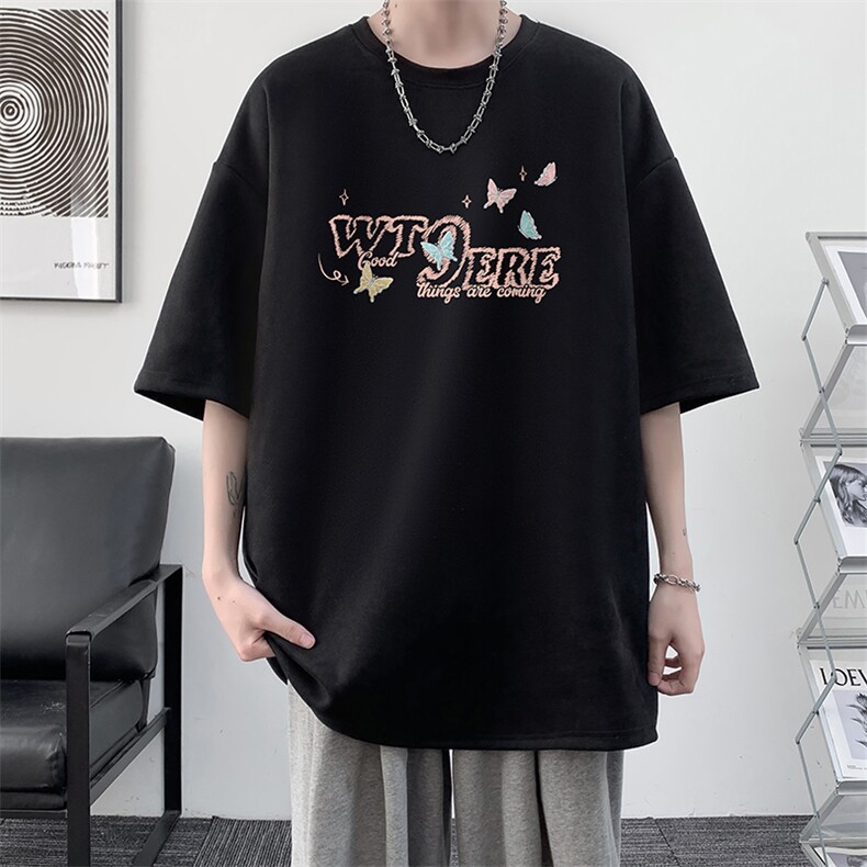 麂皮绒短袖t恤男大码半袖男JD82443-P25,男装T恤,电商A040