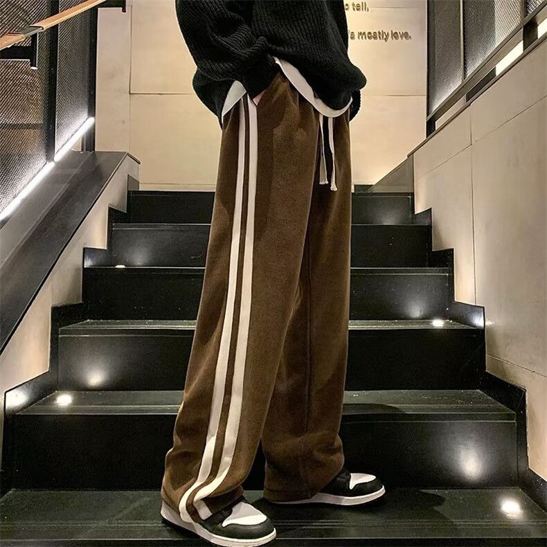 男秋季新款港风休闲裤GD01P38加绒,男装休闲裤,星座1116-2