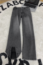 B221美式ins高街宽松直筒扎染莱赛尔冰丝牛仔裤LK25482-特P40控78，男装牛仔裤，电商B221