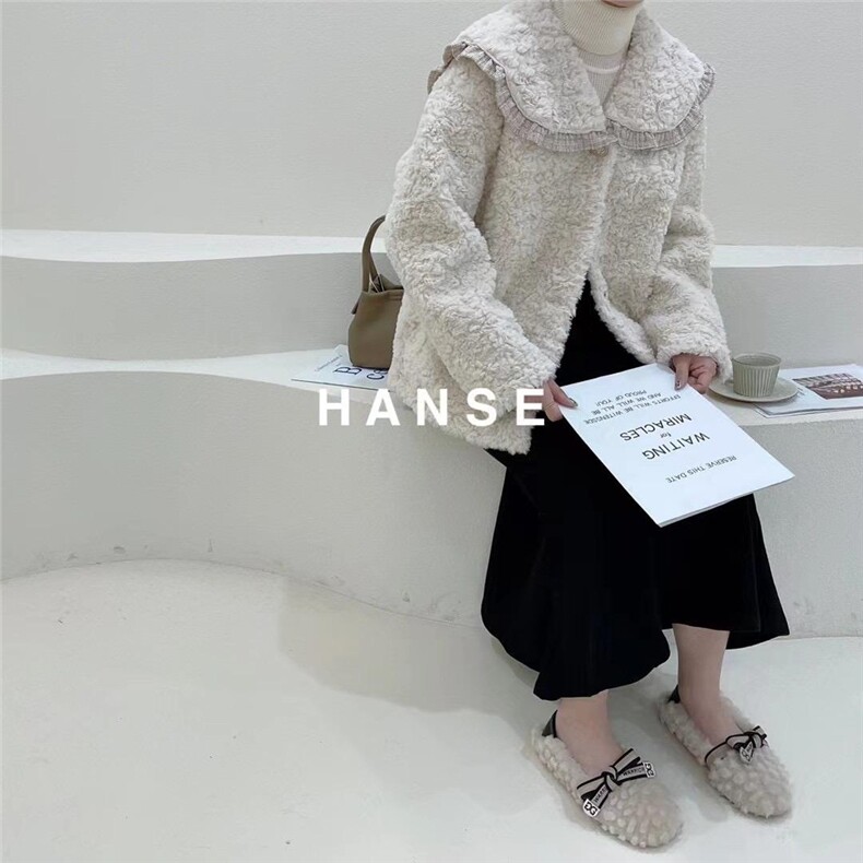 冬季新款：韩系皮毛一体外套，其它，雅诺希