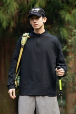 户外吸湿速干衣长袖t恤春秋运动健身跑步训练骑行服2505，男装T恤，电商A161