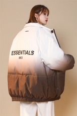 中性风渐变色情侣装男装棉衣宽松棉服冬装加厚外套G1036P128女，男装棉衣，电商A339