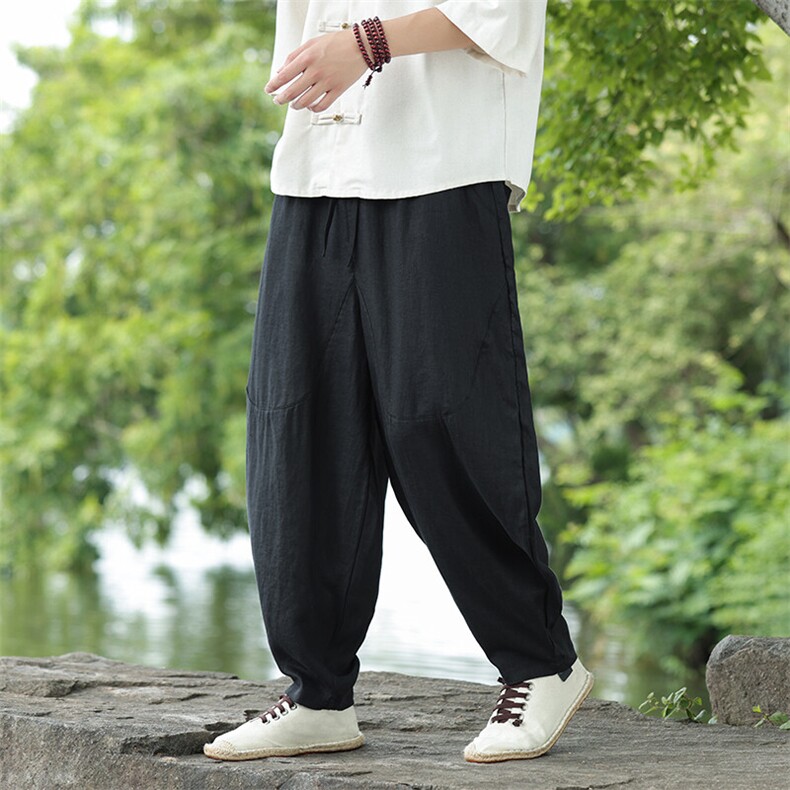 纯亚麻休闲裤风星座815-8611p105,男装休闲裤,星座815（原A203）