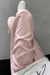 8XL-M 特大码冰丝裤醋酸阔腿裤男缎面高腰垂感防晒凉凉裤K979P45图片