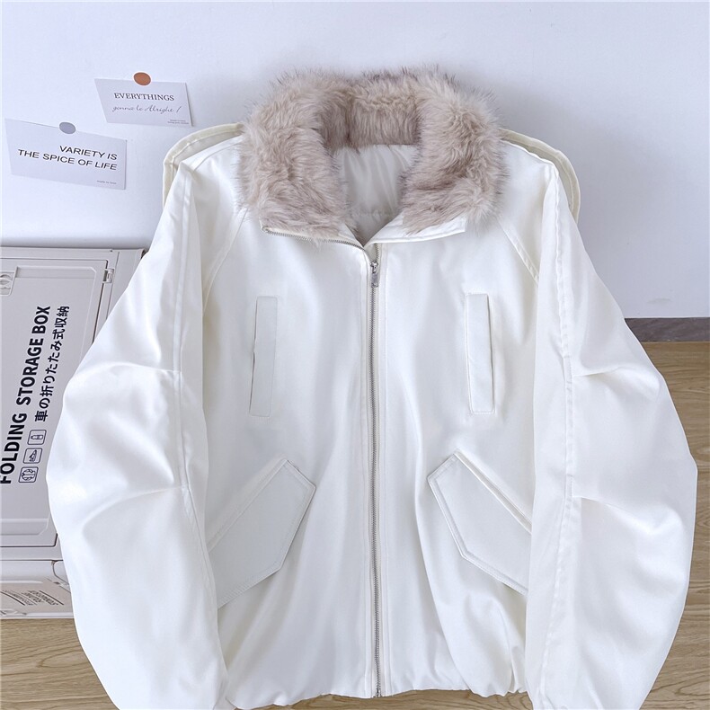 美式座山雕毛立领加厚棉服男冬季复古百搭情侣保暖棉衣外套,男装棉衣,星座506A