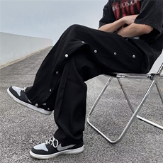 男春夏新款青少年时尚排扣裤休闲裤SK506P35，男装休闲裤，星座1116-2
