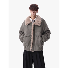 主推冬季新款宽松/座山雕加厚外套潮加厚棉衣XZ102B-1M801-P135，男装棉衣，星座102B-1