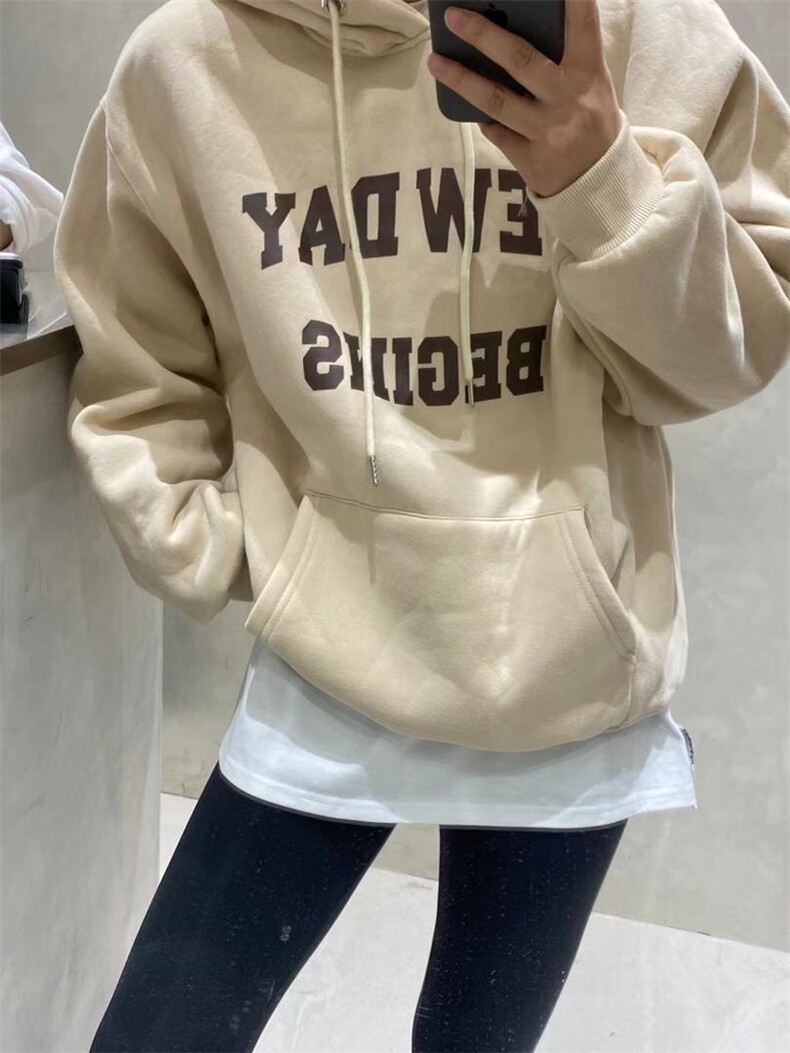 加绒卫衣，女装卫衣/绒衫，非凡