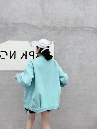 复合棒球外套，女装，MZ 原创