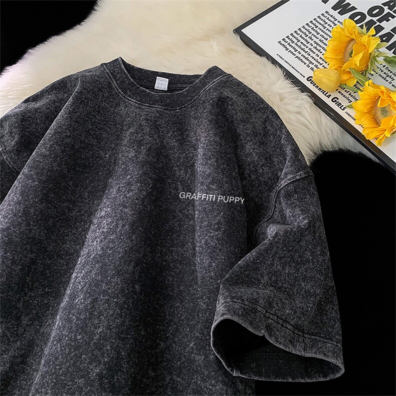 得物直播品质240重磅水洗xs605-dsx158-特批30控49,男装T恤,星座605(原A050)