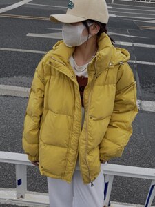 韩版面包服羽绒图片