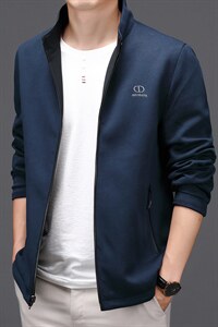 HM8203男士2023年秋季新款长袖外套休闲青年立领夹克外套P288，男装夹克，电商B360