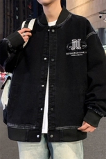 2025春季时尚休闲夹克外套男青少年宽松连帽男，男装夹克，星座1206（原A206）