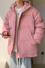 冬季新款羽绒韩版宽松加厚连帽保暖青少年棉衣外套WT09-P60，男装棉衣，电商A128