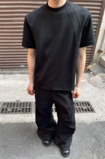 [网图]2026夏季拼接短袖T恤宽松圆领男女X64112-TP14不，男装T恤，电商A102