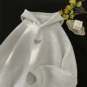 冬季卫衣男宽松连帽D329-QM784-加绒P65-控88图片