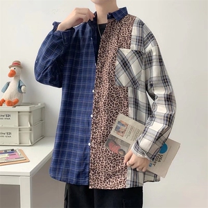 长袖衬衫男港风日系韩版潮流帅气衬衣SY002P36图片