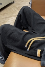 抖音品质男生夏季新款冰丝裤ins宽松休闲裤B315-K23388-特P30控58，男装休闲裤，电商B315