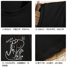 BX25172-P20港风运动汗背心男大码汗衫男无袖T恤男砖墙，男装T恤，电商A040A