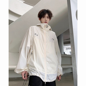 2024夏季新款潮牌轻薄休闲夹克户外冰丝凉感防晒服现货 W8210-P45图片
