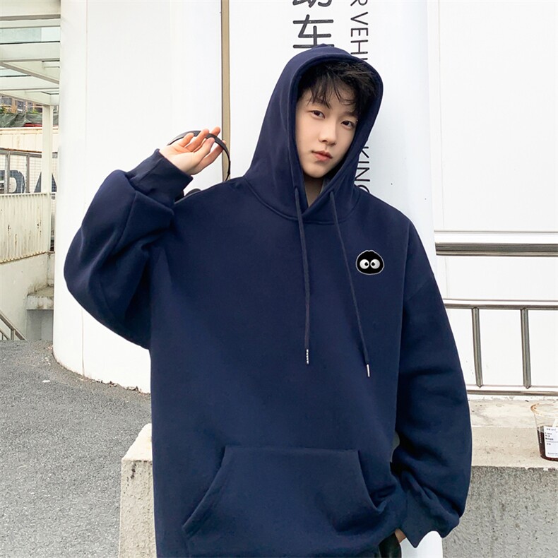！连帽圆领卫衣男装港风帽衫男 LM192-P35图片