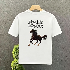 1506A/GL4190/P32马到中高考穿的衣服装班服T恤1，男装T恤，星座1506A