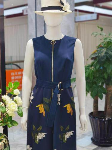 印花连体裤，女装连体裤，TALEEN 泰琳