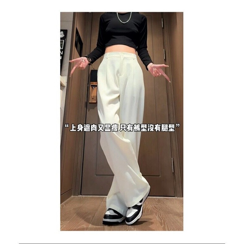 加绒加厚黑色西裤男女秋冬季阔腿裤直筒宽松休闲长裤K2666JR-P55,男装休闲裤,星座1109-3
