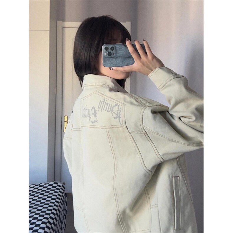 【有货】cleanfit盘扣外套男高级感痞帅美式工装夹克JK6997LL-P90,男装夹克,星座1007（原301D）