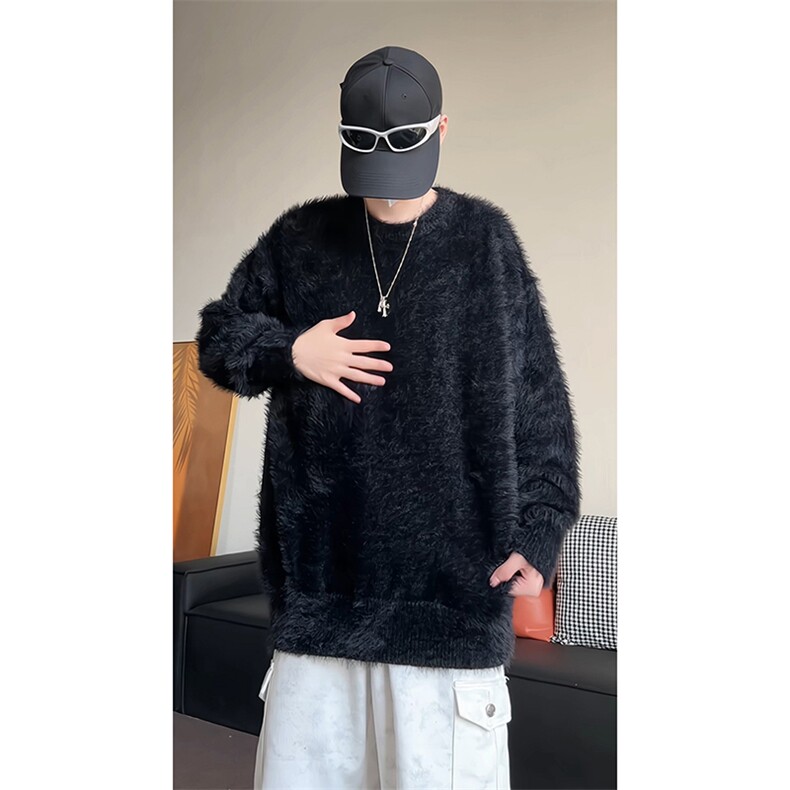 毛绒内搭打底衫男毛衣针织衫KD657-P50,男装针织衫/毛衣,电商D312-1